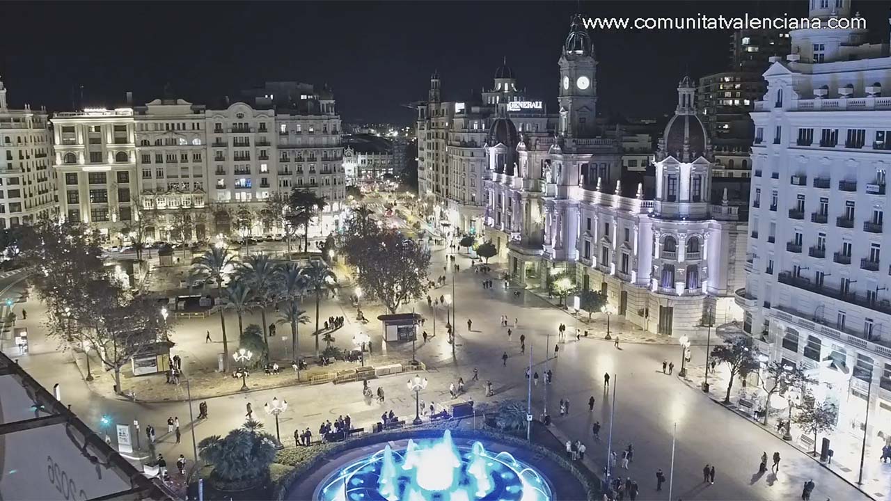 Webcam Plaza del Ayuntamiento de Valencia