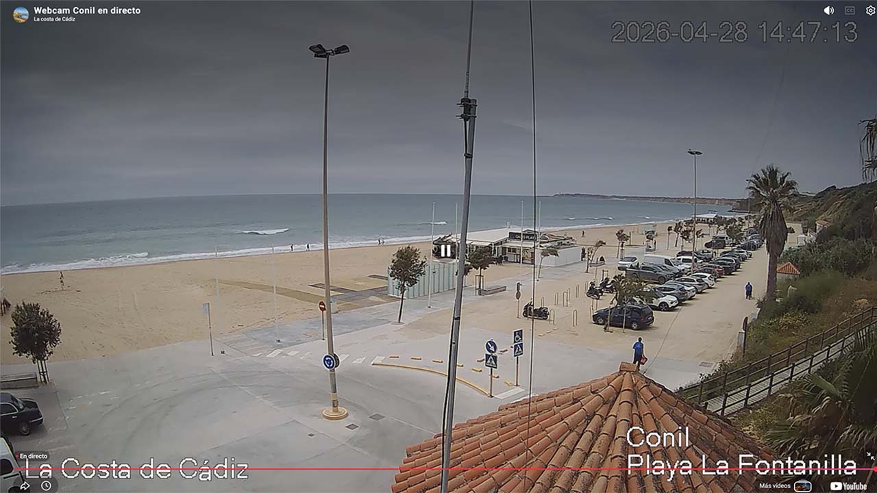 Webcam Conil 1 (Cádiz) – Playa de la Fontanilla
