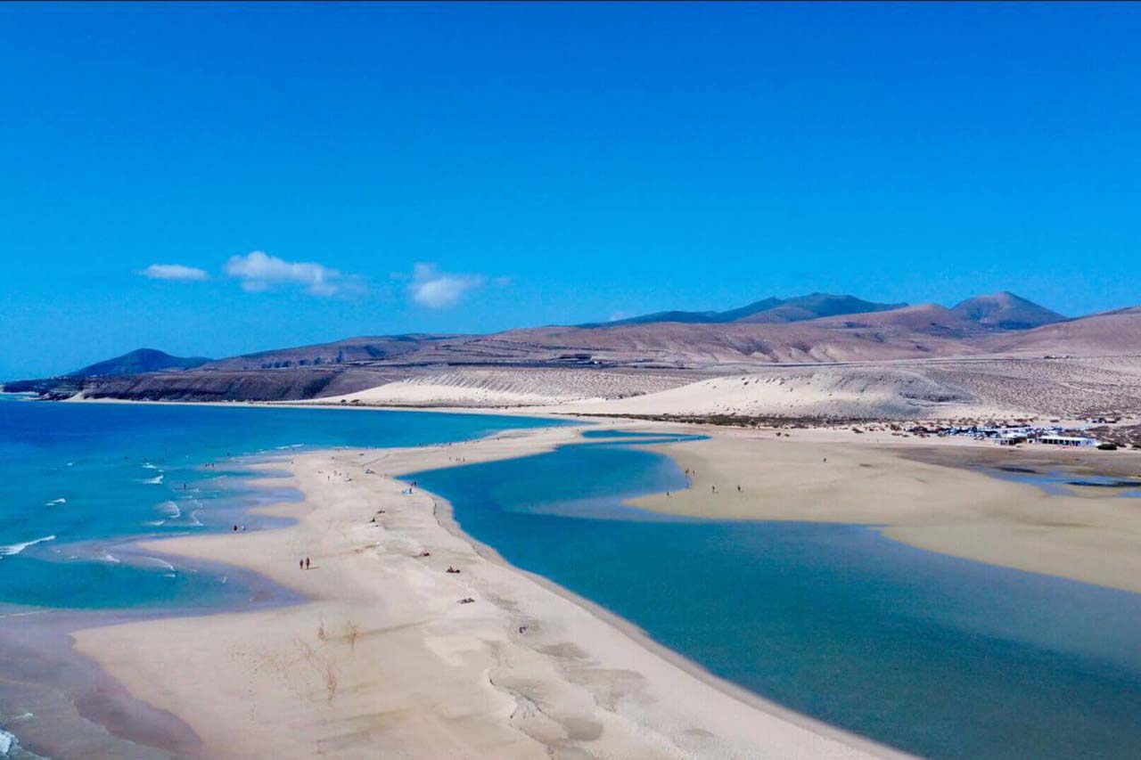 Playa de Sotavento de Jandía Canarias