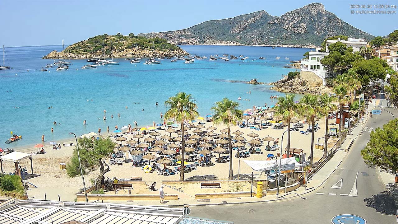 Webcam Andratx (Baleares) – Playa Sant Elm