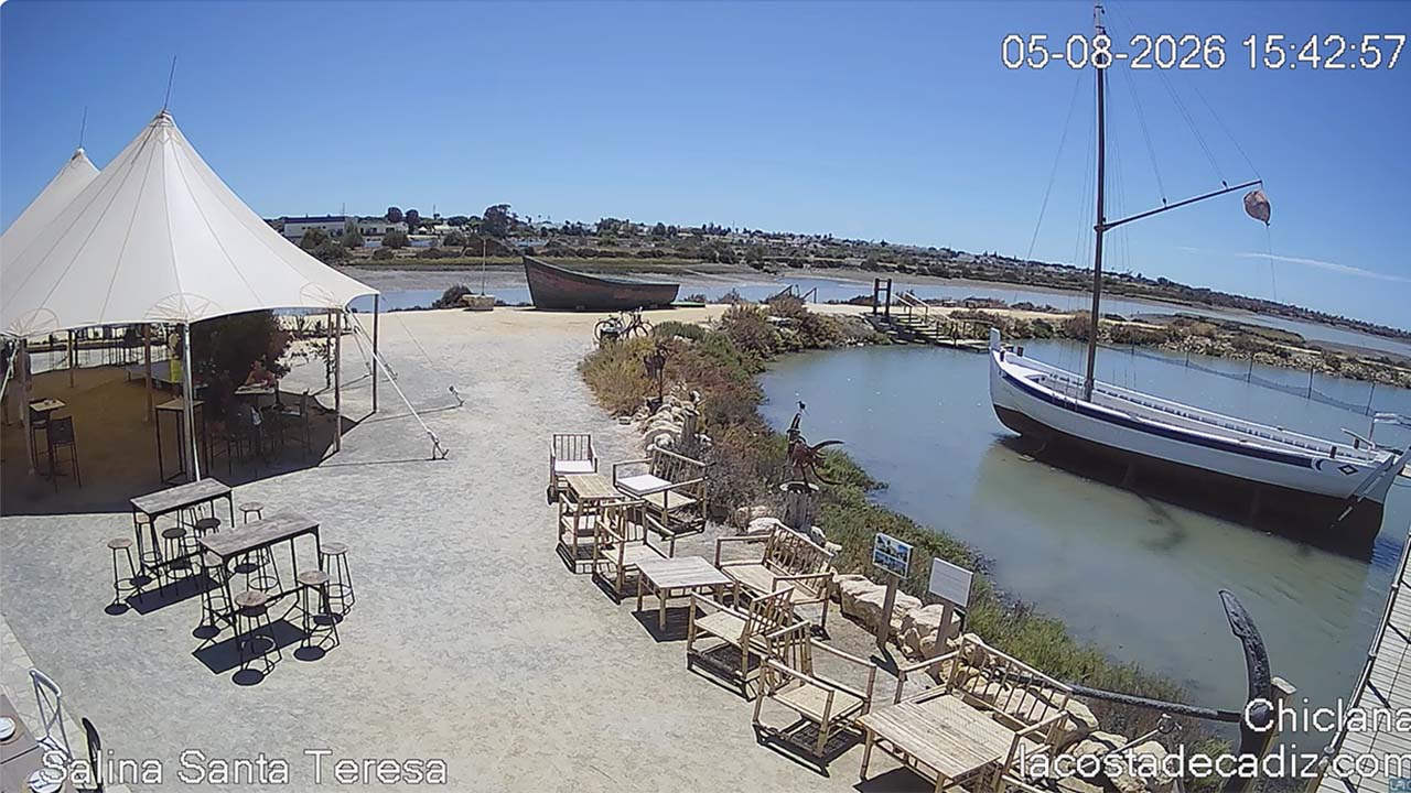 Webcam Chiclana 3 (Cádiz) – Salina Santa Teresa