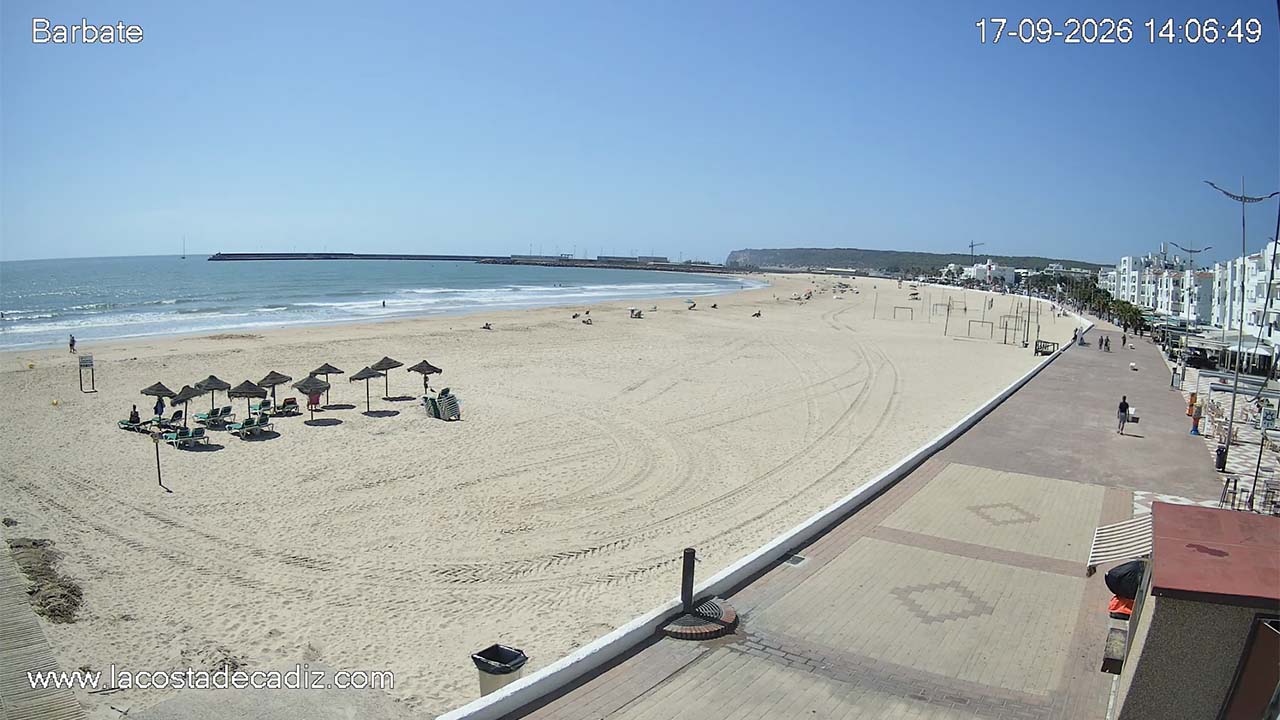Webcam Barbate 1 (Cádiz) – Playa de El Carmen